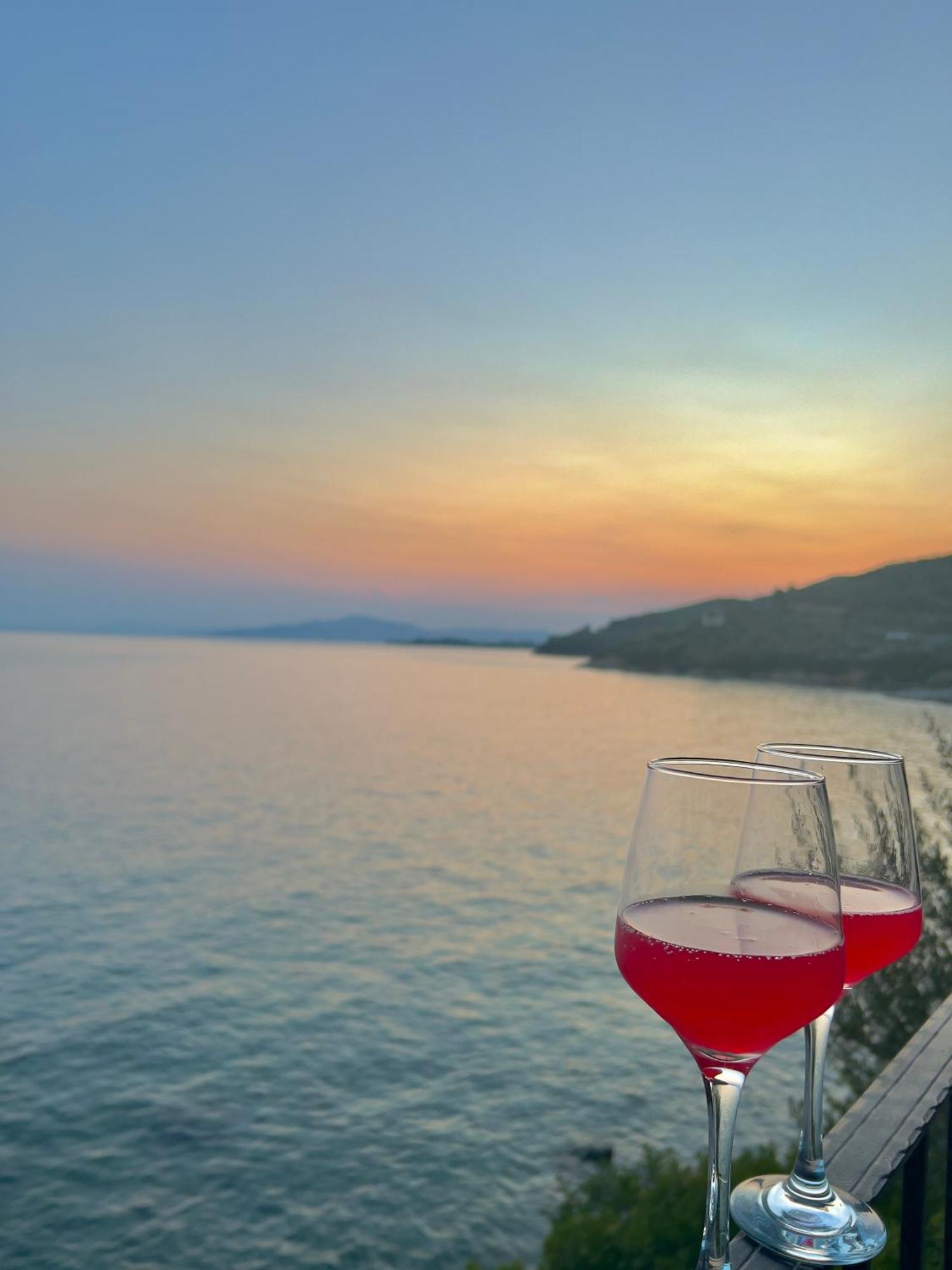 Sunset Of Pelion Villa Kato Gatzea Luaran gambar